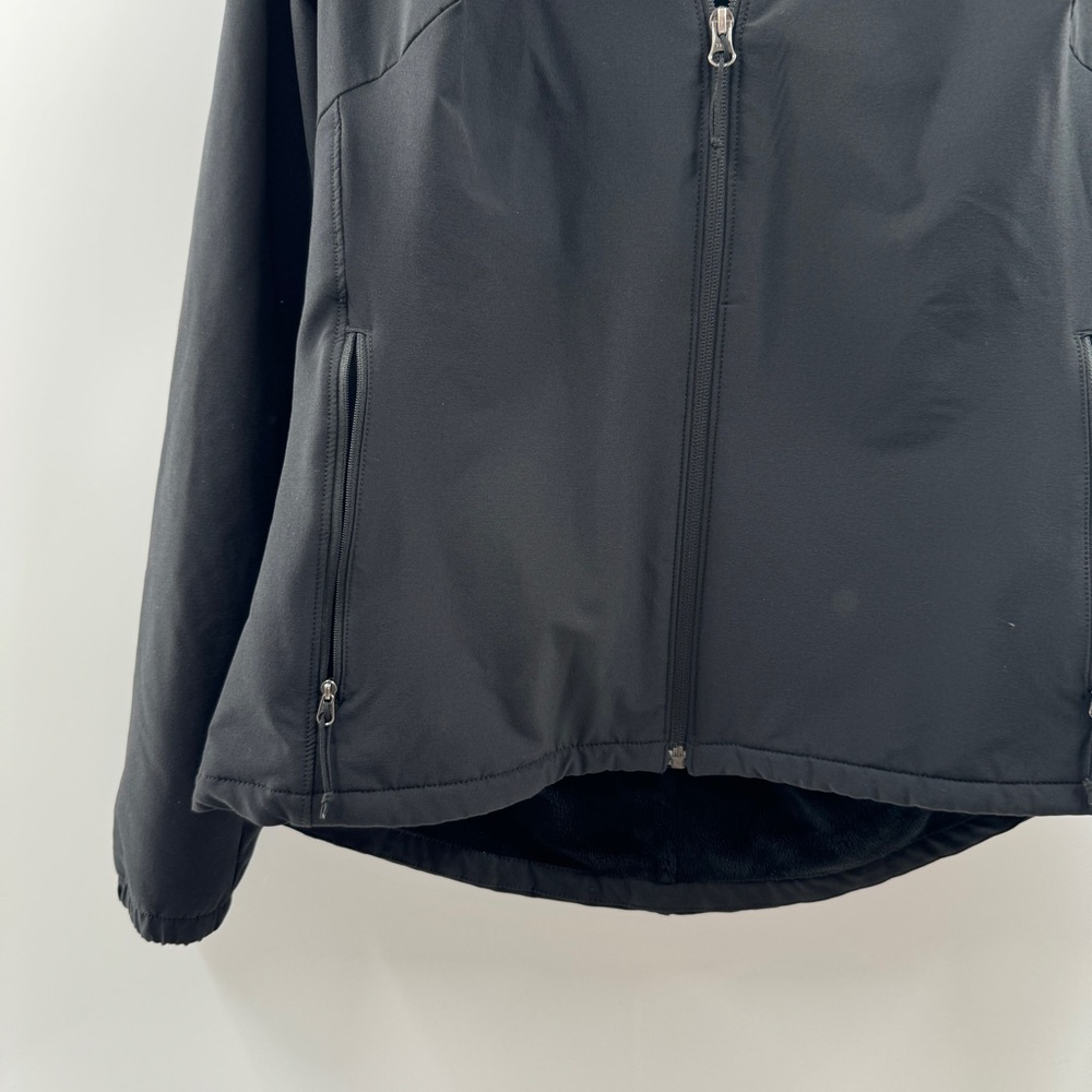 The North Face Black Softshell Jacket Women’s Large (Fits Like Medium) - Picture 5 of 9
